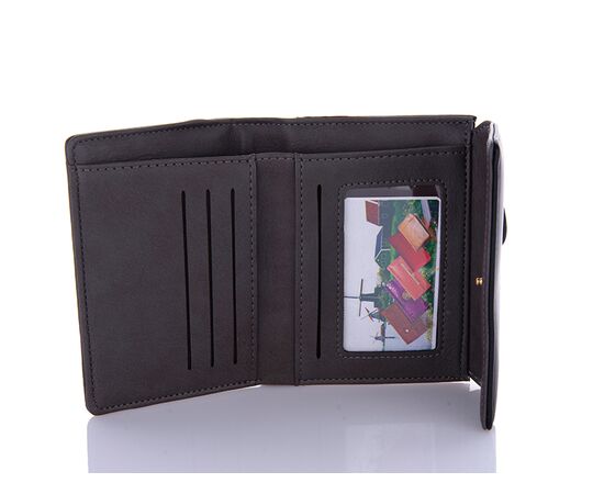 Кошелёк женский C1604 black р.13*10*3 "Trendshop" недорого оптом от прямого поставщика, изображение 2 Фотография Кошелёк женский C1604 black р.13*10*3 "Trendshop" недорого оптом от прямого поставщика, изображение 2