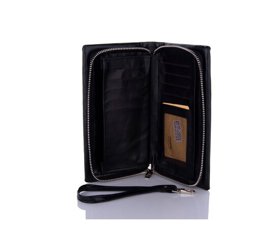 Кошелёк женский TRY202 black р.20*11*3 "Trendshop" недорого оптом от прямого поставщика, изображение 2 Фотография Кошелёк женский TRY202 black р.20*11*3 "Trendshop" недорого оптом от прямого поставщика, изображение 2