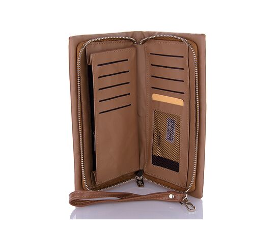 Кошелёк женский TRY202 khaki р.20*11*3 "Trendshop" недорого оптом от прямого поставщика, изображение 2 Фотография Кошелёк женский TRY202 khaki р.20*11*3 "Trendshop" недорого оптом от прямого поставщика, изображение 2