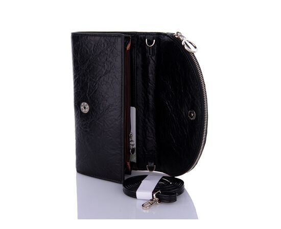 Кошелёк женский U208 black р.20*9*4 "Trendshop" недорого оптом от прямого поставщика, изображение 2 Фотография Кошелёк женский U208 black р.20*9*4 "Trendshop" недорого оптом от прямого поставщика, изображение 2