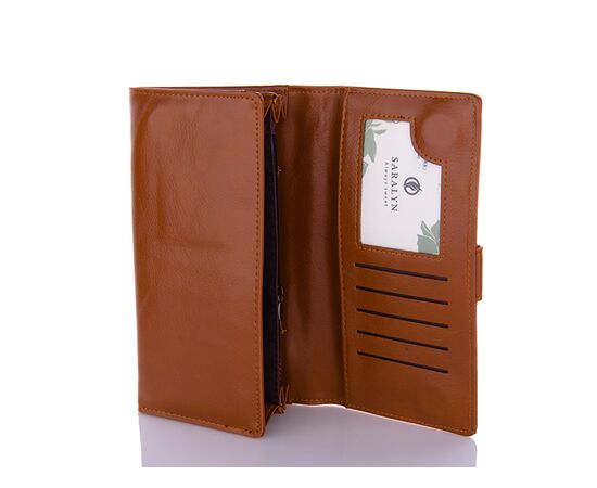 Фотография Кошелёк женский ZY094 brown р.19*9*3 "Trendshop" недорого оптом от прямого поставщика, изображение 2
