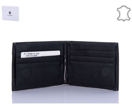 Гаманець чоловічий 555-19 black р.11*9.5*2 "Glamorta" недорого оптом від прямого постачальника, зображення 2