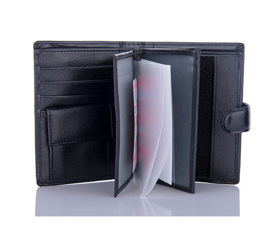 Гаманець чоловічий Pilusi N302B black р.14*10*2 "Trendshop" недорого оптом від прямого постачальника, зображення 2