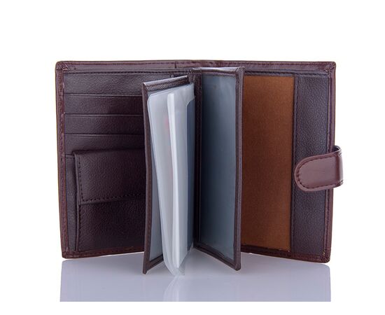 Гаманець чоловічий Pilusi N302B coffee р.14*10*2 "Trendshop" недорого оптом від прямого постачальника, зображення 2