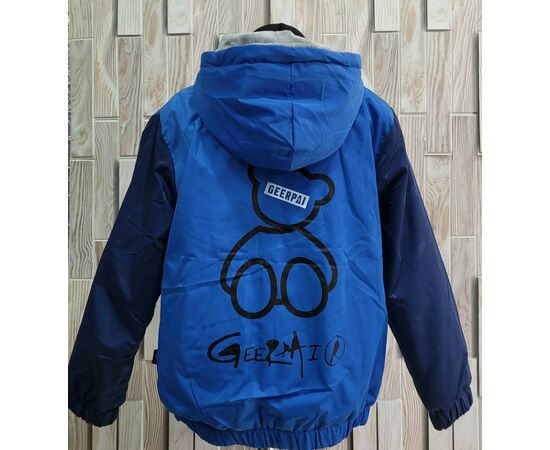 Куртка дитяча демісезонна на хлопчика 1153 blue р.100-130 "Bravo" недорого оптом від прямого постачальника, зображення 2 Куртка дитяча демісезонна на хлопчика 1153 blue р.100-130 "Bravo" недорого оптом від прямого постачальника, зображення 2