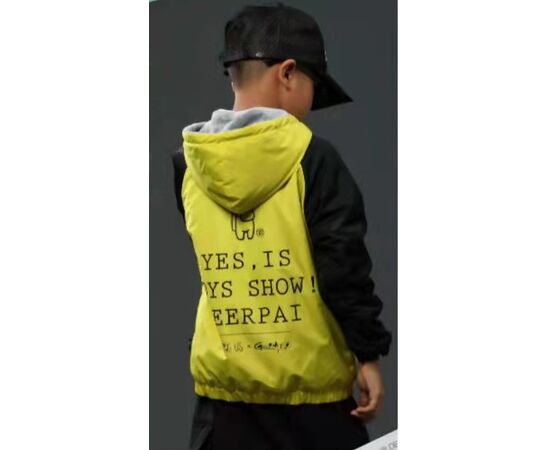 Куртка детская демисезонная на мальчика 1156 yellow р.100-130 "Bravo" недорого оптом от прямого поставщика, изображение 2 Фотография Куртка детская демисезонная на мальчика 1156 yellow р.100-130 "Bravo" недорого оптом от прямого поставщика, изображение 2