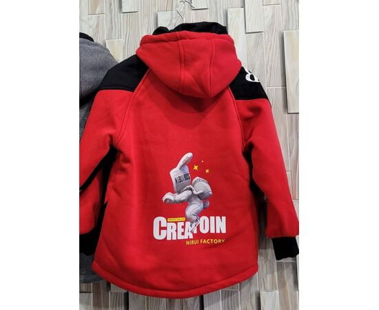 Куртка детская демисезонная на мальчика 2321 red р.110-140 "Bravo" недорого оптом от прямого поставщика, изображение 2 Фотография Куртка детская демисезонная на мальчика 2321 red р.110-140 "Bravo" недорого оптом от прямого поставщика, изображение 2