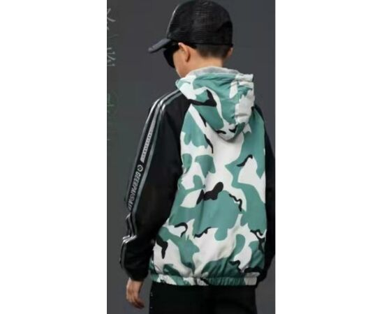 Куртка детская демисезонная на мальчика 5525 green р.140-170 "Bravo" недорого оптом от прямого поставщика, изображение 2 Фотография Куртка детская демисезонная на мальчика 5525 green р.140-170 "Bravo" недорого оптом от прямого поставщика, изображение 2