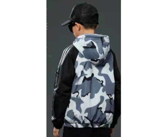 Куртка детская демисезонная на мальчика 5525 grey р.140-170 "Bravo" недорого оптом от прямого поставщика, изображение 2 Фотография Куртка детская демисезонная на мальчика 5525 grey р.140-170 "Bravo" недорого оптом от прямого поставщика, изображение 2