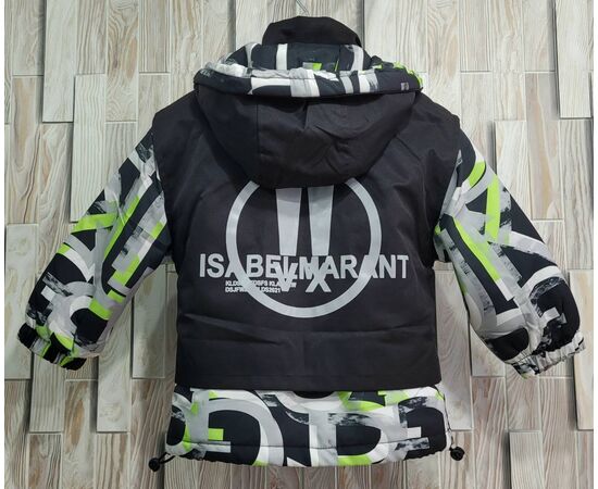 Куртка дитяча демісезонна на хлопчика 8017 black-green р.110-150 "Bravo" недорого оптом від прямого постачальника, зображення 2 Куртка дитяча демісезонна на хлопчика 8017 black-green р.110-150 "Bravo" недорого оптом від прямого постачальника, зображення 2