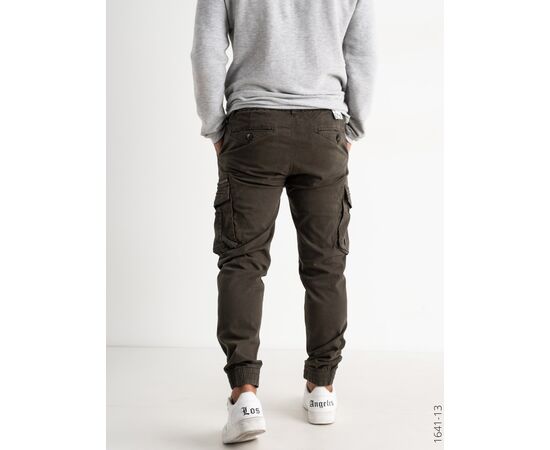 Джоґери чоловічі 1641-13 khaki р.29-38 "Seven Group" недорого оптом від прямого постачальника, зображення 2 Джоґери чоловічі 1641-13 khaki р.29-38 "Seven Group" недорого оптом від прямого постачальника, зображення 2