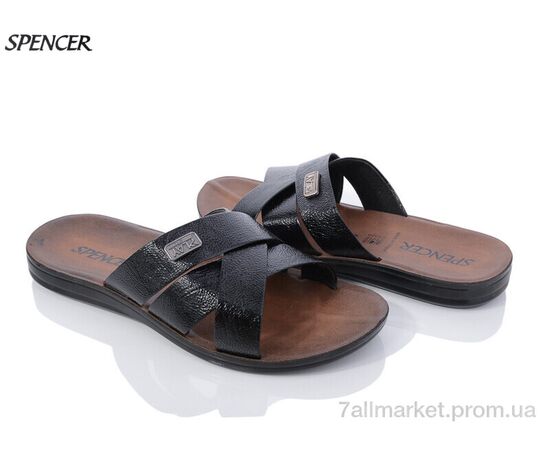 Шльопанці чоловічі пляжні Літо 4310 black (6 пар р.41-45) "Spencer" недорого оптом від прямого постачальника Шльопанці чоловічі пляжні Літо 4310 black (6 пар р.41-45) "Spencer" недорого оптом від прямого постачальника