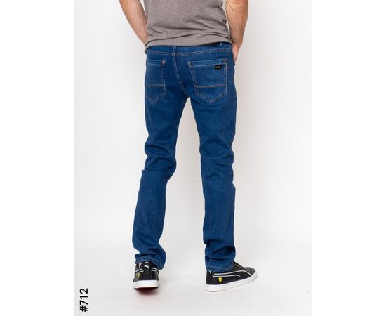 Джинси чоловічі 712 blue р.29-38 "Seven Group" недорого оптом від прямого постачальника, зображення 2