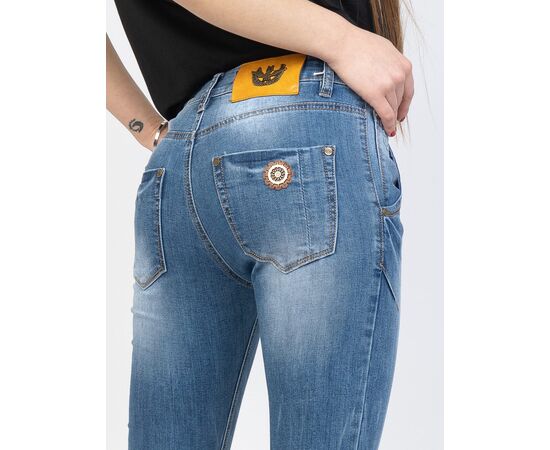 Джинси жіночі S03 blue р.25-30 "Seven Group" недорого оптом від прямого постачальника, зображення 2