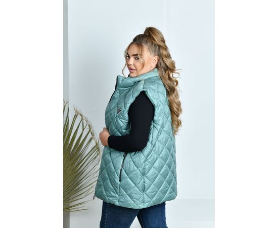 Жилетка женская 4021 l.blue р.52-58 "Iren Veles" недорого оптом от прямого поставщика, изображение 2 Фотография Жилетка женская 4021 l.blue р.52-58 "Iren Veles" недорого оптом от прямого поставщика, изображение 2