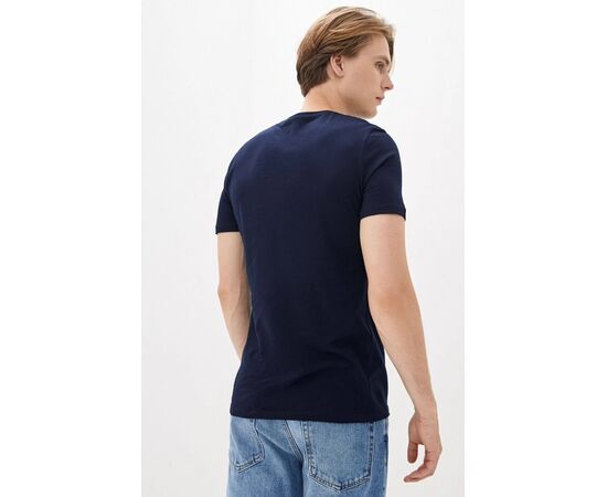 Футболка чоловіча 197 navy р.M-3XL "Madoka" недорого оптом від прямого постачальника, зображення 2 Футболка чоловіча 197 navy р.M-3XL "Madoka" недорого оптом від прямого постачальника, зображення 2