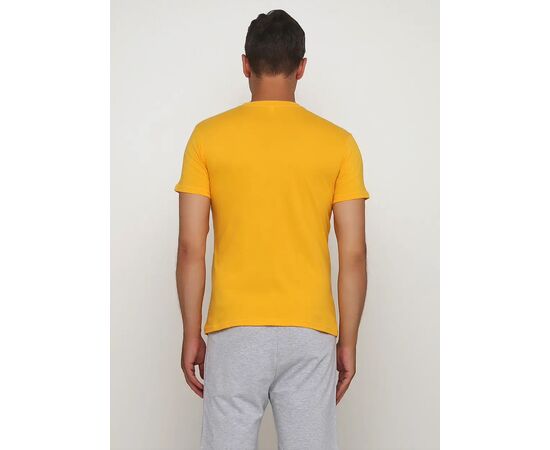 Фотография Футболка мужская 208 yellow р.M-3XL "Madoka" недорого оптом от прямого поставщика, изображение 2