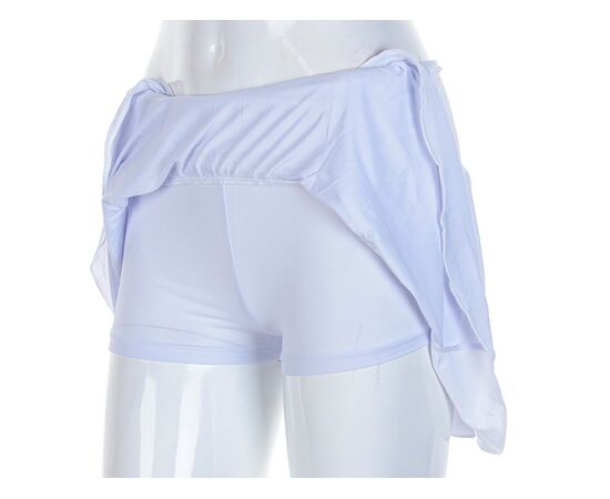 Юбка-шорты женская PU6963 білий (06723) р.M-2XL "Obuv OK2" недорого оптом от прямого поставщика, изображение 2 Фотография Юбка-шорты женская PU6963 білий (06723) р.M-2XL "Obuv OK2" недорого оптом от прямого поставщика, изображение 2