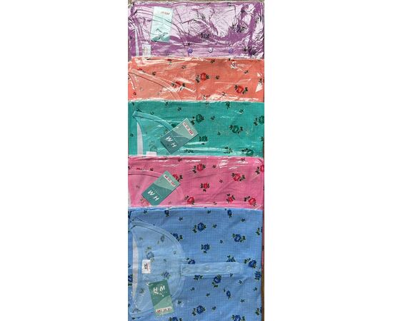 футболка жіноча 54 mix р.58-66 "SHELLY" недорого оптом від прямого постачальника, зображення 2