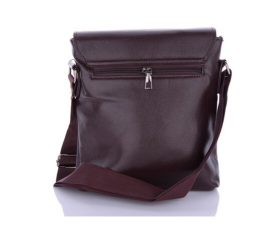 Фотография Сумка мужская SU9 brown р.26*27*5 "Trendshop" недорого оптом от прямого поставщика, изображение 2