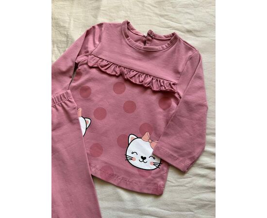 Костюм дитячий на дівчинку 330 purple р.0.9-2 "BURATINO" недорого оптом від прямого постачальника, зображення 2