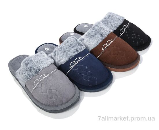 Тапки чоловічі домашні Весна/осінь A858 mix (8 пар р.40-45) "Deshman" недорого оптом від прямого постачальника Тапки чоловічі домашні Весна/осінь A858 mix (8 пар р.40-45) "Deshman" недорого оптом від прямого постачальника