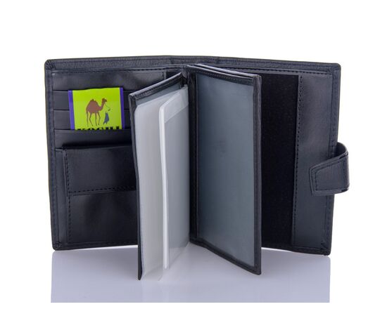 Фотография Кошелёк мужской F302B black р.14*10*2 "Trendshop" недорого оптом от прямого поставщика, изображение 2