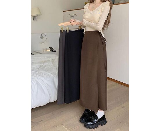 Спідниця жіноча 971 brown р.42-52 "FEMZONE" недорого оптом від прямого постачальника, зображення 2 Спідниця жіноча 971 brown р.42-52 "FEMZONE" недорого оптом від прямого постачальника, зображення 2