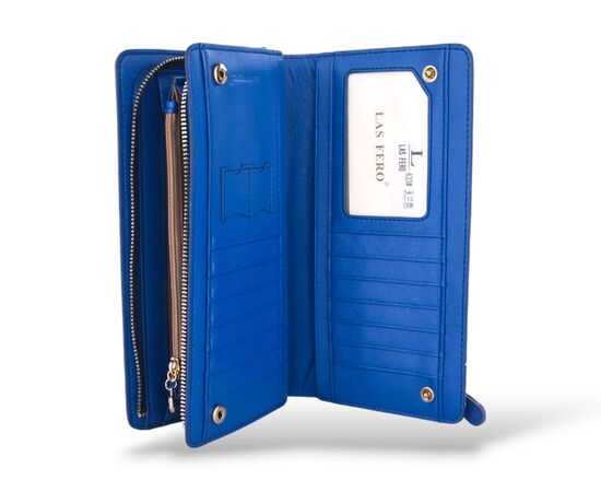 Кошелёк женский 633-6 blue р.20*10*3 "Trendshop" недорого оптом от прямого поставщика, изображение 2 Фотография Кошелёк женский 633-6 blue р.20*10*3 "Trendshop" недорого оптом от прямого поставщика, изображение 2