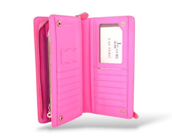 Кошелёк женский 633-7 pink р.20*10*3 "Trendshop" недорого оптом от прямого поставщика, изображение 2 Фотография Кошелёк женский 633-7 pink р.20*10*3 "Trendshop" недорого оптом от прямого поставщика, изображение 2