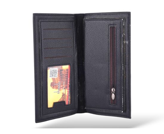 Гаманець чоловічий S8817-3 black р.18*9*2 "Trendshop" недорого оптом від прямого постачальника, зображення 2 Гаманець чоловічий S8817-3 black р.18*9*2 "Trendshop" недорого оптом від прямого постачальника, зображення 2