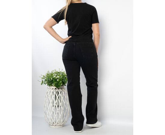 Джинси жіночі 0410-2001 black р.42-52 "Seven Group" недорого оптом від прямого постачальника, зображення 2