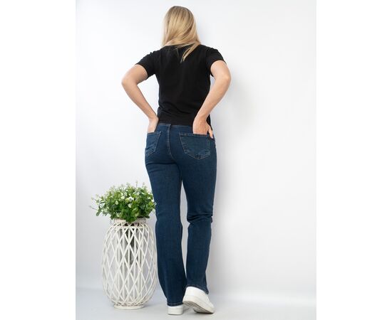 Джинси жіночі 410-023 navy р.34-44 "Seven Group" недорого оптом від прямого постачальника, зображення 2