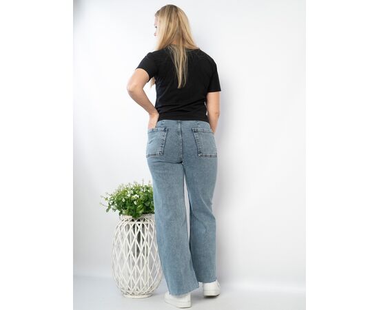 Джинси жіночі Z410-2021 l.blue р.34-44 "Seven Group" недорого оптом від прямого постачальника, зображення 2