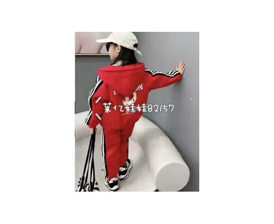 Костюм дитячий спортивний теплий на дівчинку 82157 red р.80-104 "Gold Kids" недорого оптом від прямого постачальника, зображення 2 Костюм дитячий спортивний теплий на дівчинку 82157 red р.80-104 "Gold Kids" недорого оптом від прямого постачальника, зображення 2