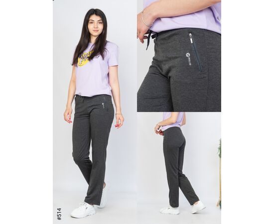 Фотография Штаны женские утеплённые 514 mix р.M-4XL "Seven Group" недорого оптом от прямого поставщика, изображение 2