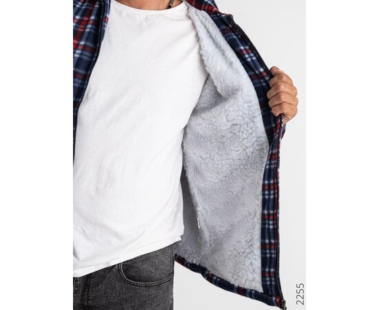 Сорочка чоловіча тепла 2255 mix р.2XL-4XL "Seven Group" недорого оптом від прямого постачальника, зображення 2 Сорочка чоловіча тепла 2255 mix р.2XL-4XL "Seven Group" недорого оптом від прямого постачальника, зображення 2