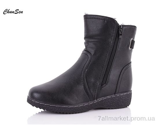 Ботинки женские стильные зима 37892X1 (8 пар р.37-42) "Chunsen" недорого оптом от прямого поставщика Фотография Ботинки женские стильные зима 37892X1 (8 пар р.37-42) "Chunsen" недорого оптом от прямого поставщика