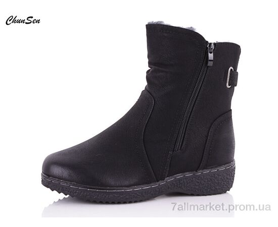 Ботинки женские стильные зима 37892X-9 (8 пар р.37-42) "Chunsen" недорого оптом от прямого поставщика Фотография Ботинки женские стильные зима 37892X-9 (8 пар р.37-42) "Chunsen" недорого оптом от прямого поставщика