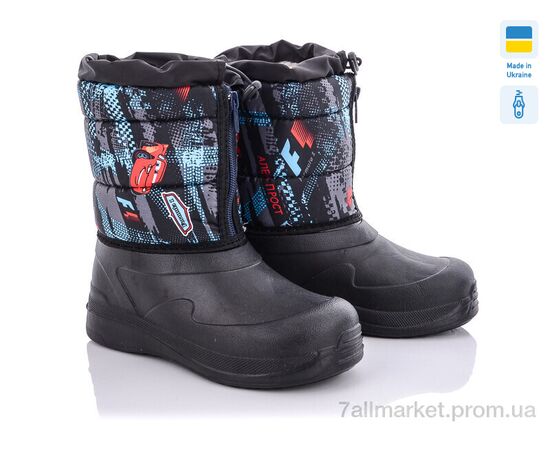 Сапоги из пены детские зима Кредо Укр 19Д-26 чорний (6 пар р.28-34) "Vladimir" недорого оптом от прямого поставщика Фотография Сапоги из пены детские зима Кредо Укр 19Д-26 чорний (6 пар р.28-34) "Vladimir" недорого оптом от прямого поставщика