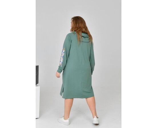 Платье женское 4057 mint р.52-58 "Iren Veles" недорого оптом от прямого поставщика, изображение 2 Фотография Платье женское 4057 mint р.52-58 "Iren Veles" недорого оптом от прямого поставщика, изображение 2