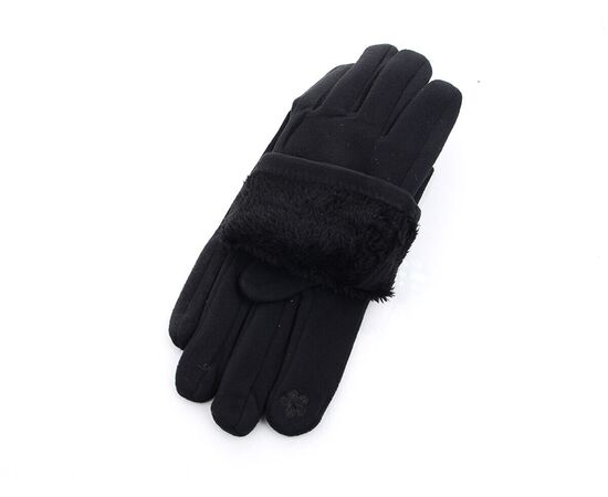 Рукавички жіночі утеплені 3-42 black р.6.5-8.5 "Serj" недорого оптом від прямого постачальника, зображення 2