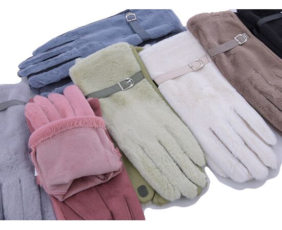 Рукавички жіночі утеплені 333-1 mix р.XL "Serj" недорого оптом від прямого постачальника, зображення 2