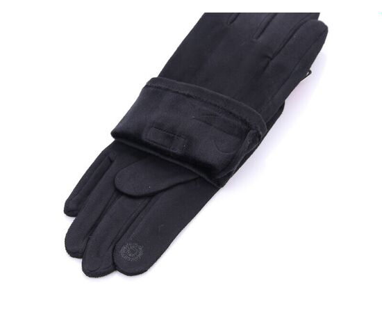 Рукавички жіночі утеплені A6 black р.6.5-8.5 "Serj" недорого оптом від прямого постачальника, зображення 2 Рукавички жіночі утеплені A6 black р.6.5-8.5 "Serj" недорого оптом від прямого постачальника, зображення 2