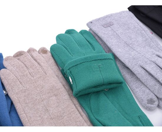 Перчатки утеплённые женские B4 black р.6.5-8.5 "Serj" недорого оптом от прямого поставщика, изображение 2 Фотография Перчатки утеплённые женские B4 black р.6.5-8.5 "Serj" недорого оптом от прямого поставщика, изображение 2