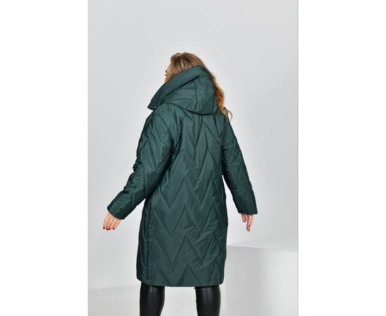 Фотография Куртка женская зимняя 4073 green р.54-60 "Iren Veles" недорого оптом от прямого поставщика, изображение 2