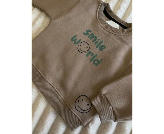 Костюм дитячий спортивний на хлопчика 427 grey р.0.6-2 "BURATINO" недорого оптом від прямого постачальника, зображення 2