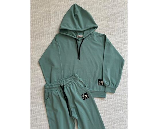 Костюм детский спортивный на девочку 481 mint р.5-8 "BURATINO" недорого оптом от прямого поставщика, изображение 2 Фотография Костюм детский спортивный на девочку 481 mint р.5-8 "BURATINO" недорого оптом от прямого поставщика, изображение 2