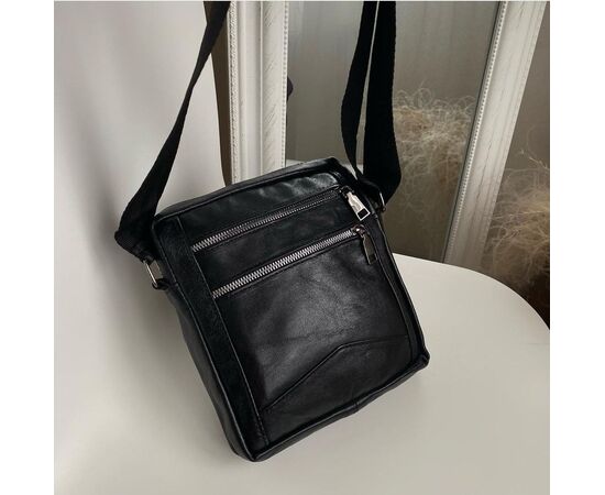 Сумка чоловіча MS111 black р.25*22 "Best Bags" недорого оптом від прямого постачальника, зображення 2
