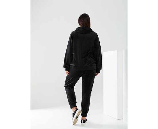 Фотография Костюм спортивный женский тёплый 4119 black р.46-52 "ZLATA" недорого оптом от прямого поставщика, изображение 2